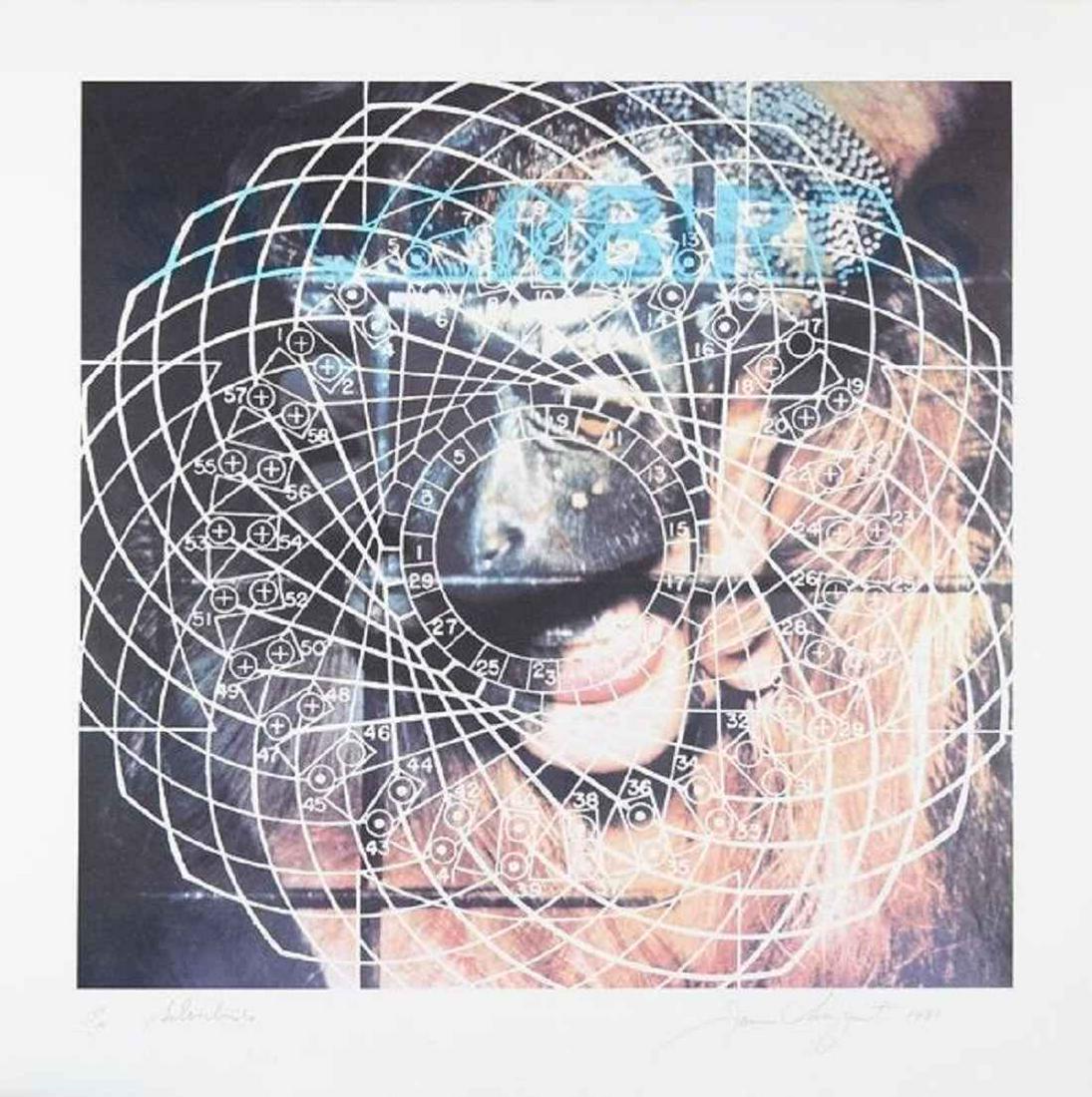 James Rosenquist, "Silverbirds": James Rosenquist (1933-2017, New York) Â“Silverbirds" - from the portfolio, "HIGH TECHNOLOGY & MYSTICISM: A Meeting Point (Seven Works)" (1981). Each plate was titled by hand and comes from the poe