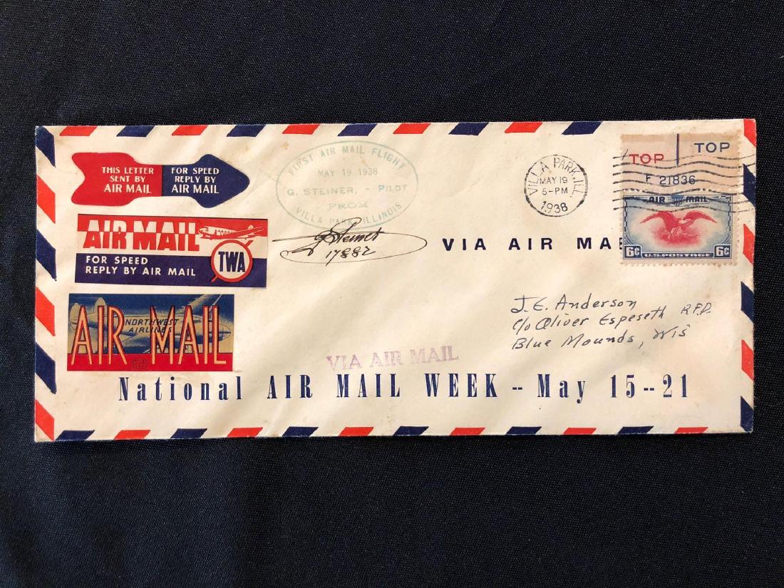 Villa Park Illinois First Air Mail Flight (1 of 3)