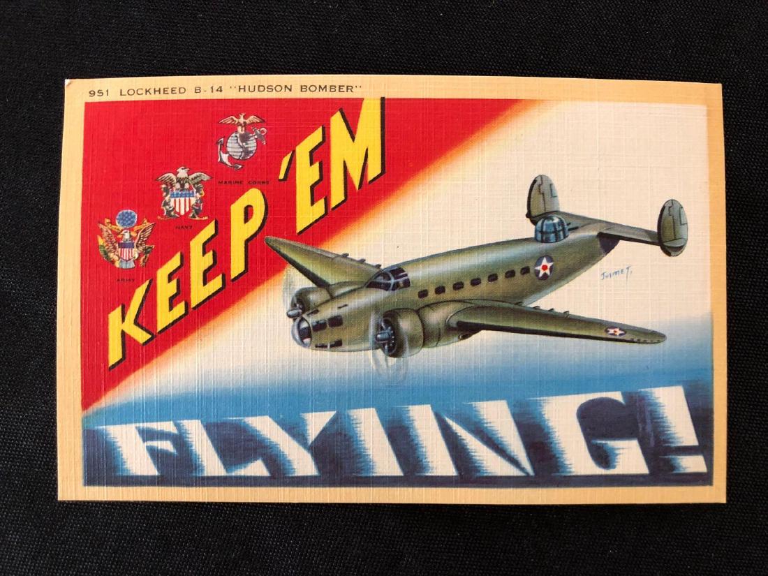 Keep 'Em Flying Postcard (1 of 3)