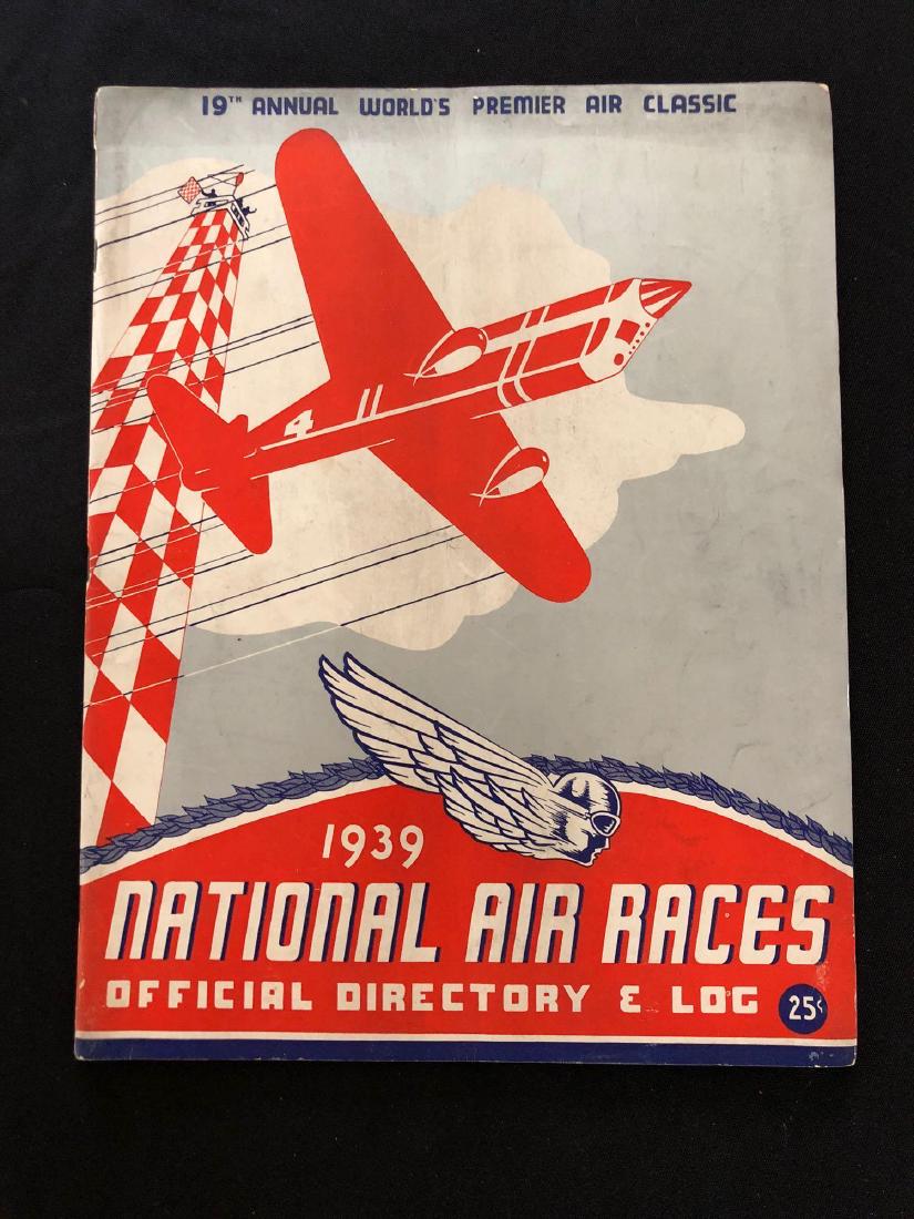 National Air Races 1939 19th Air Classic Directory Prog (1 of 6)
