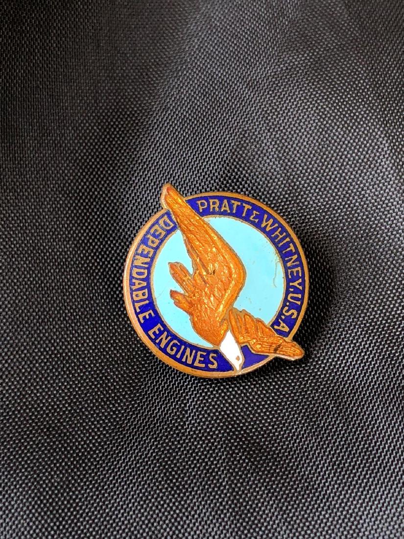 Whitney Aircraft 1930's Lapel Pin (1 of 5)