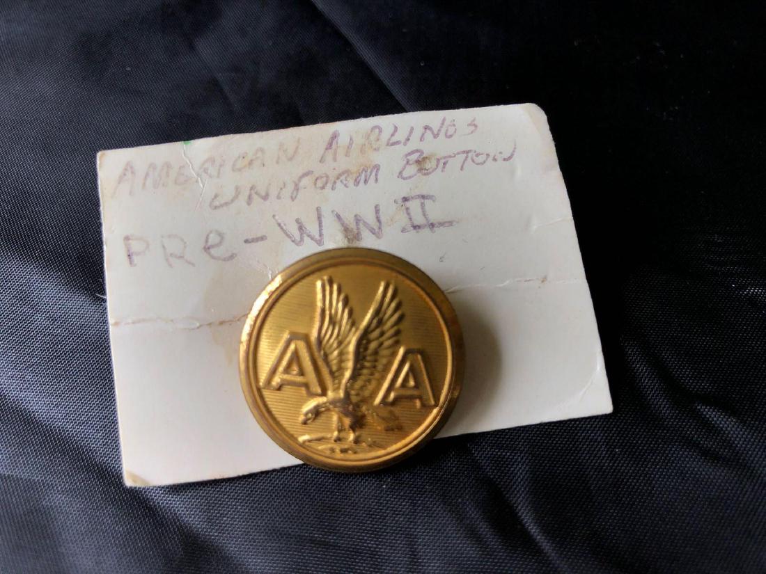 American Airlines Pre-World War II Uniform Button (1 of 3)