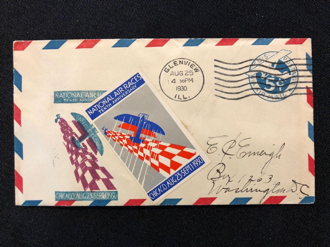 National Air Races Tenth Anniversary Air Mail Envelope (1 of 4)