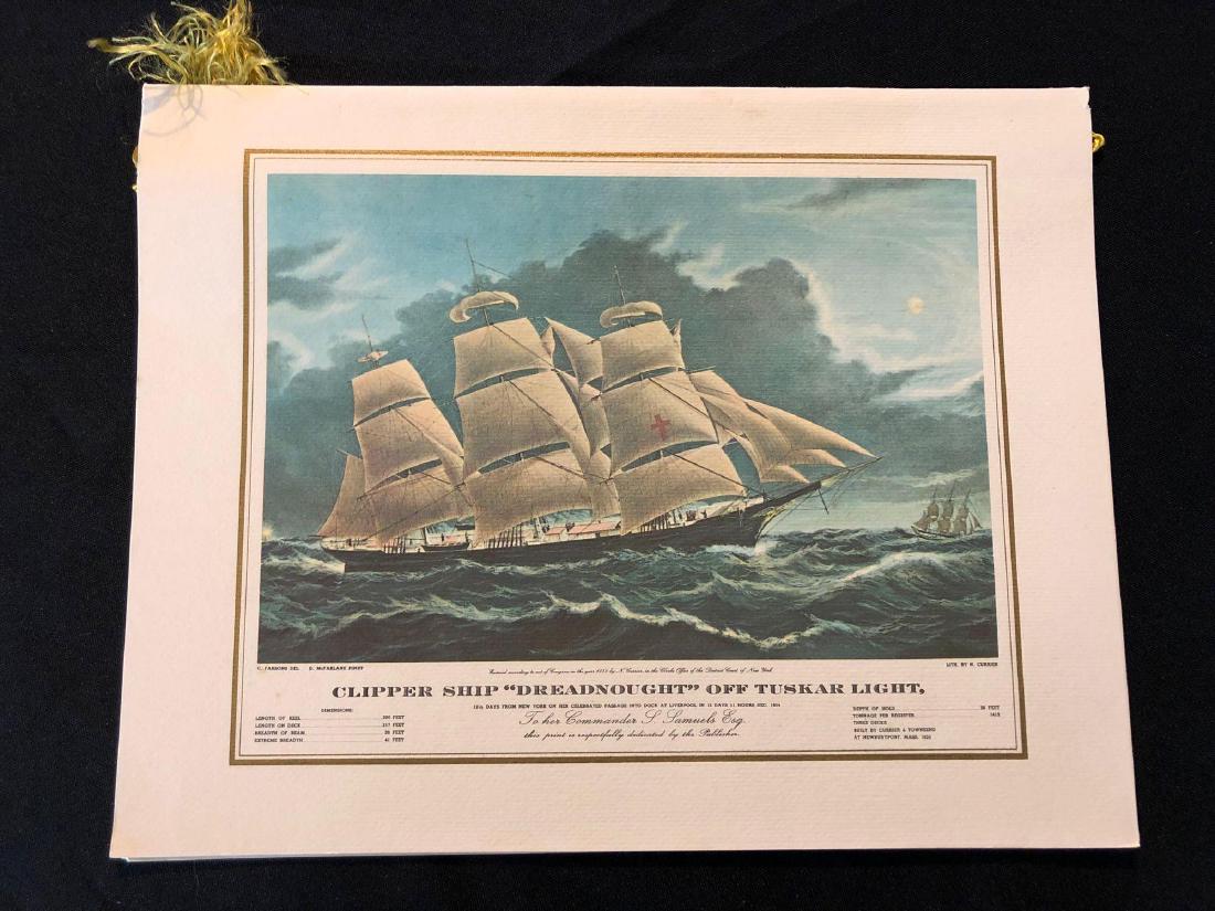 Pan Am 1960's First Class Menu "Dreadnought" (1 of 4)