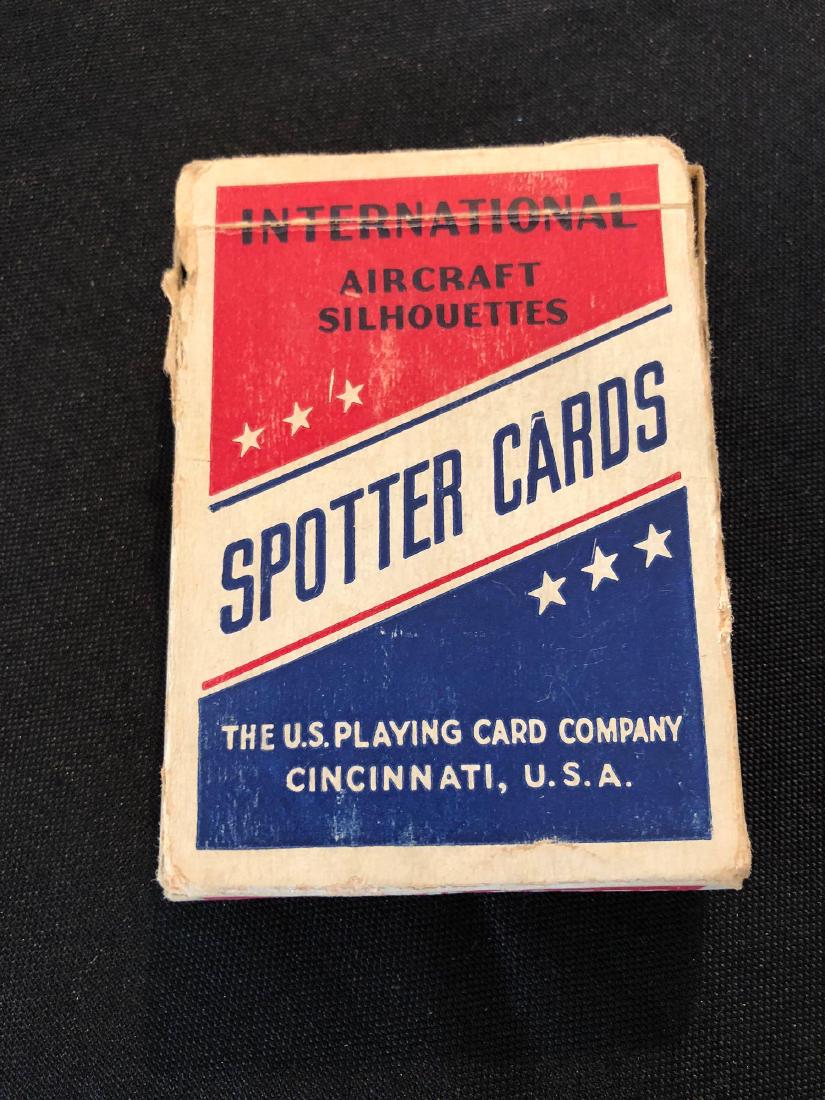 WWII International Aircraft Silhouettes Spotter Cards (1 of 4)