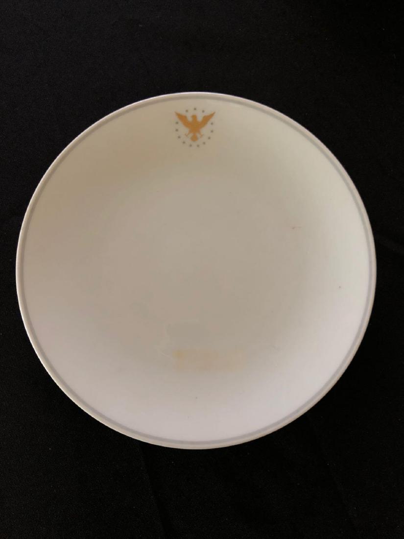 Pan Am Presidents Salad Plate Grey Band: Pan Am Presidents Salad Plate Grey Band. Noritake China. 