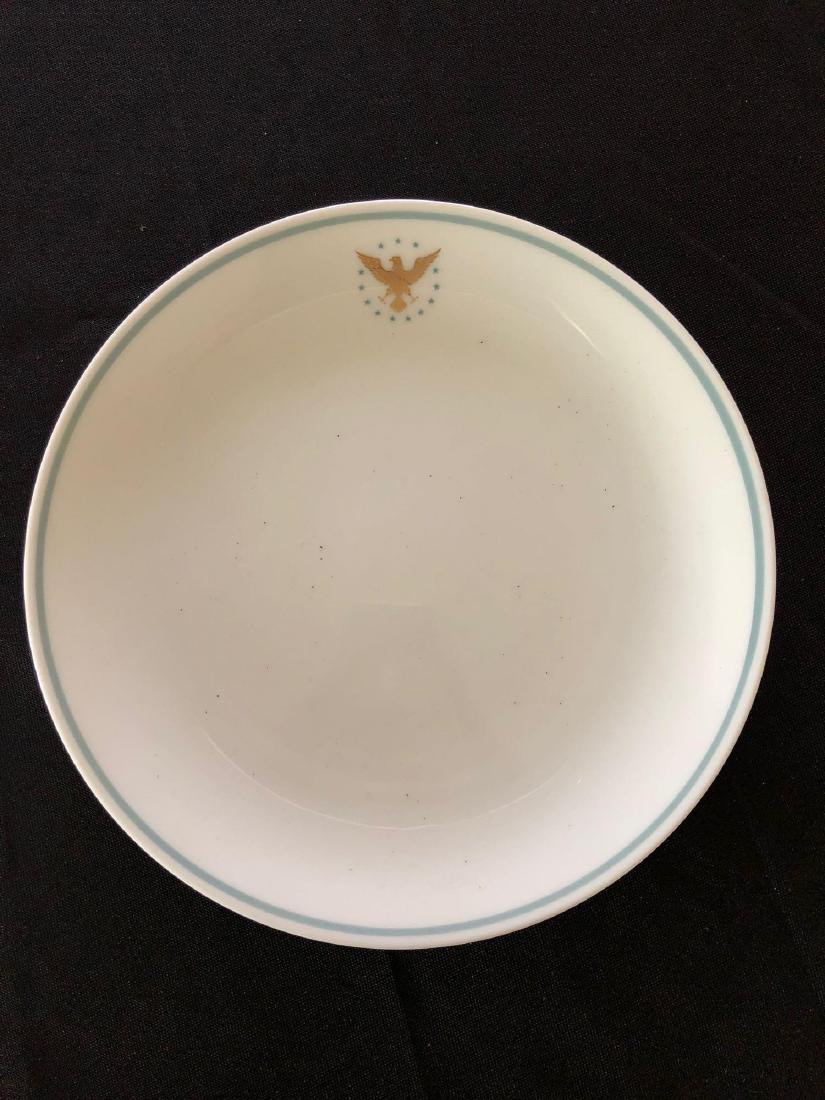 Pan Am Presidents Salad Plate Green Band: Pan Am Presidents Salad Plate Green Band. Noritake China. 