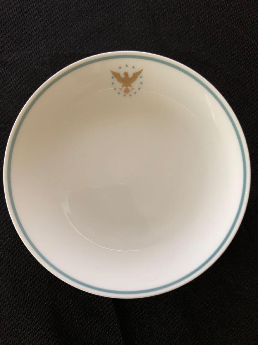 Pan Am Presidents Bread & Butter Plate Green Band: Pan Am Presidents Bread & Butter Plate Green Band. Noritake China.