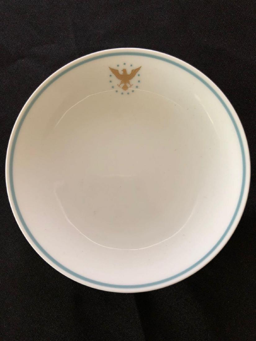 Pan Am Presidents Bread & Butter Plate Green Band: Pan Am Presidents Bread & Butter Plate Green Band. Noritake China.
