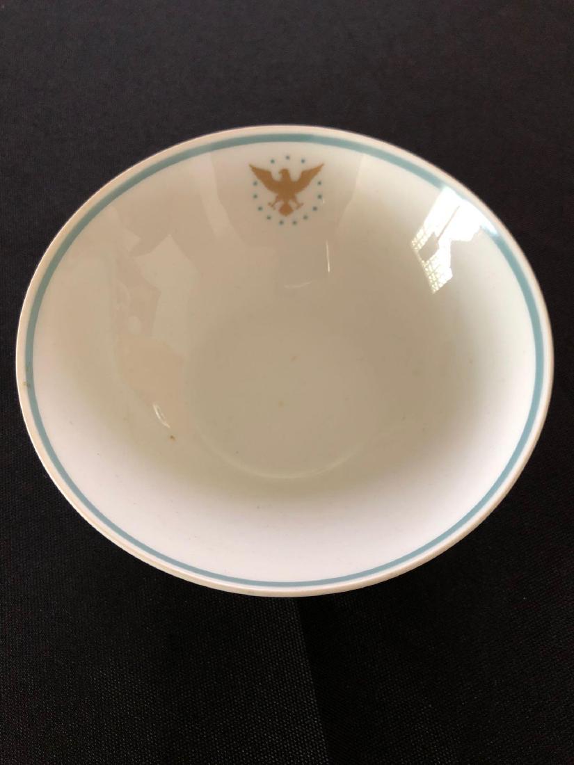 Pan Am Presidents Fruit / Dessert Bowl Green Band: Pan Am Presidents Fruit / Dessert Bowl, Green Band. Noritake China.