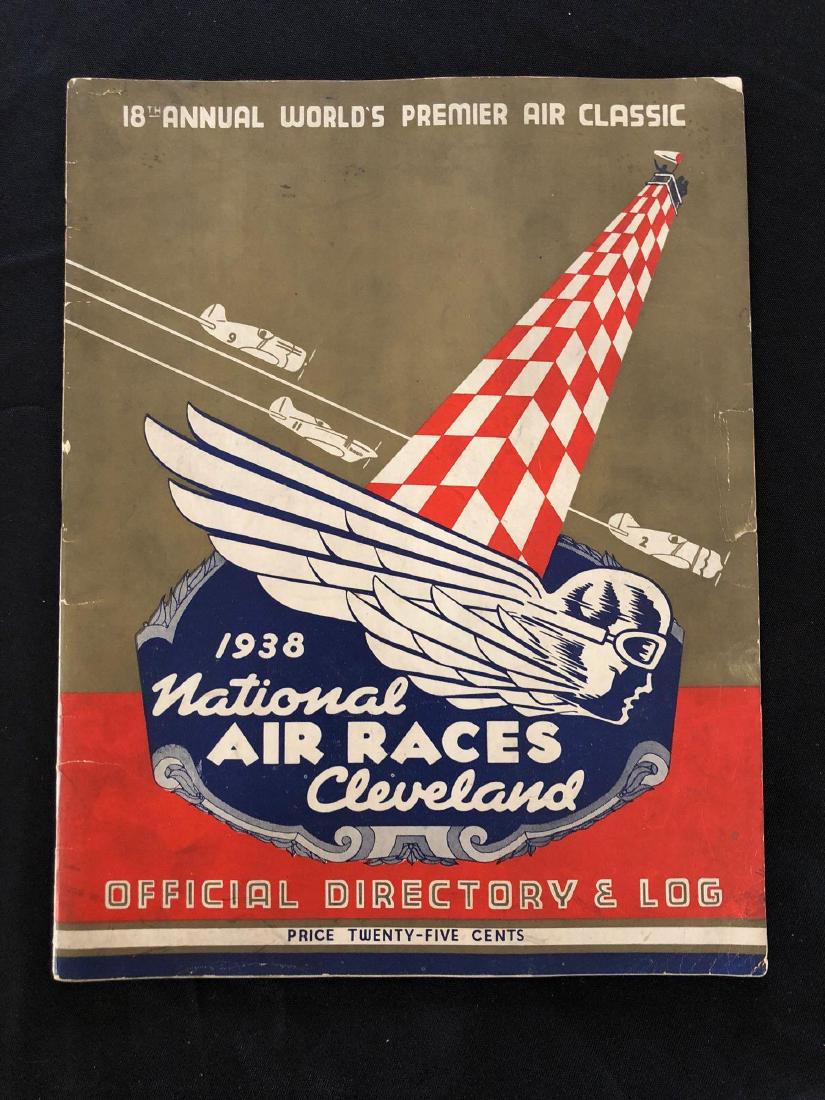 1938 National Air Races 18th Annual Directory Program a (1 of 8)