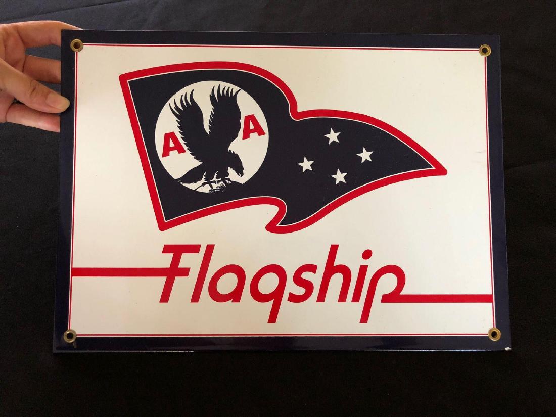 American Airlines Flagship Metal Collectors Sign (1 of 4)