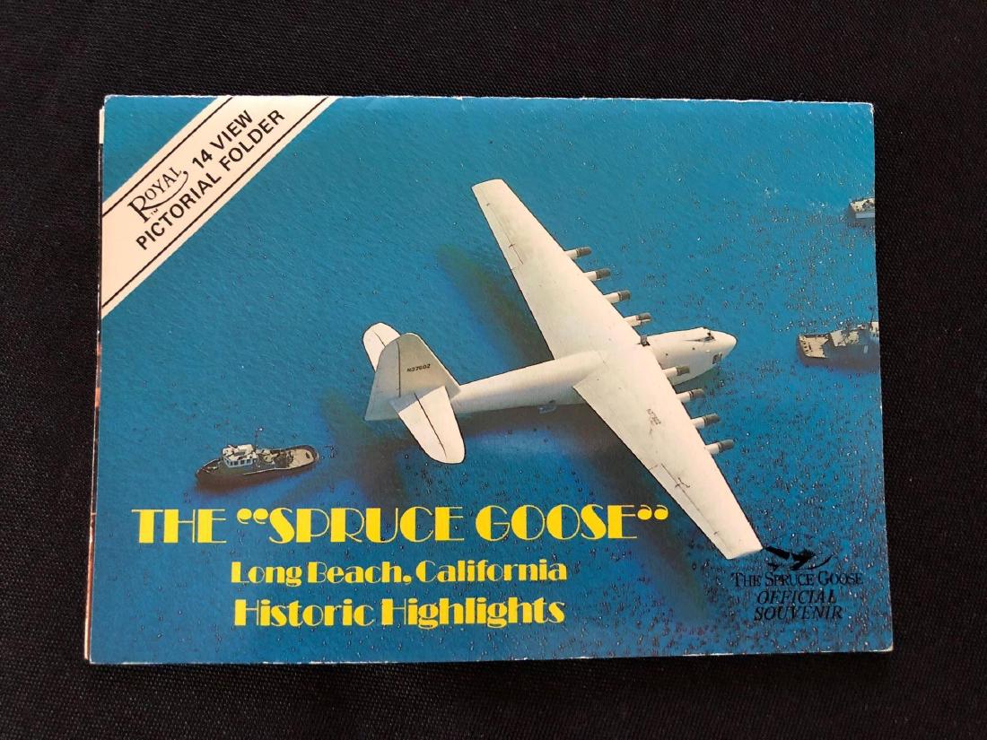 The "Spruce Goose" Long Beach, CA 14 View Pictorial Fol (1 of 4)