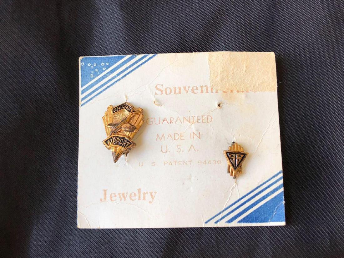 Chicago Airport 1938 Lapel Pin (1 of 3)