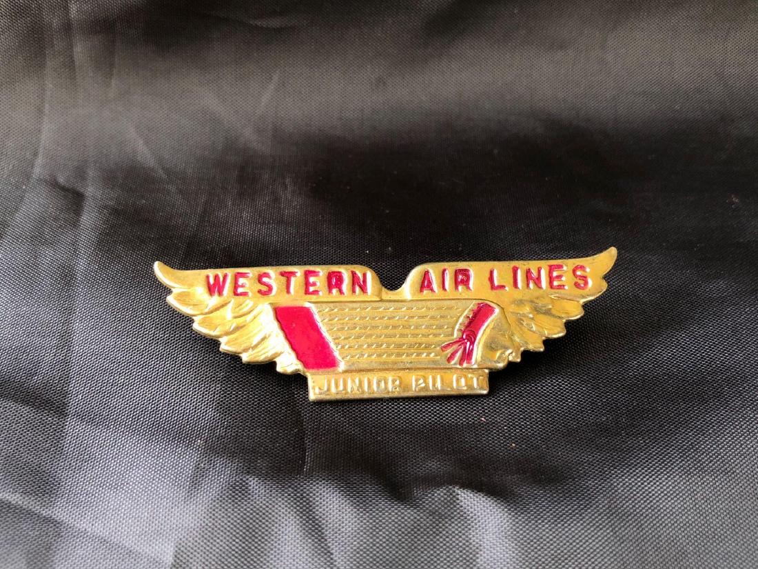Western Airlines 1960's Junior Pilot Wings (1 of 3)