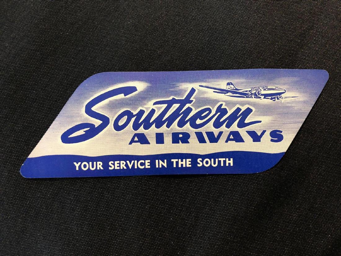 Southern Airways Sticker / Decal / Luggage Label (1 of 3)