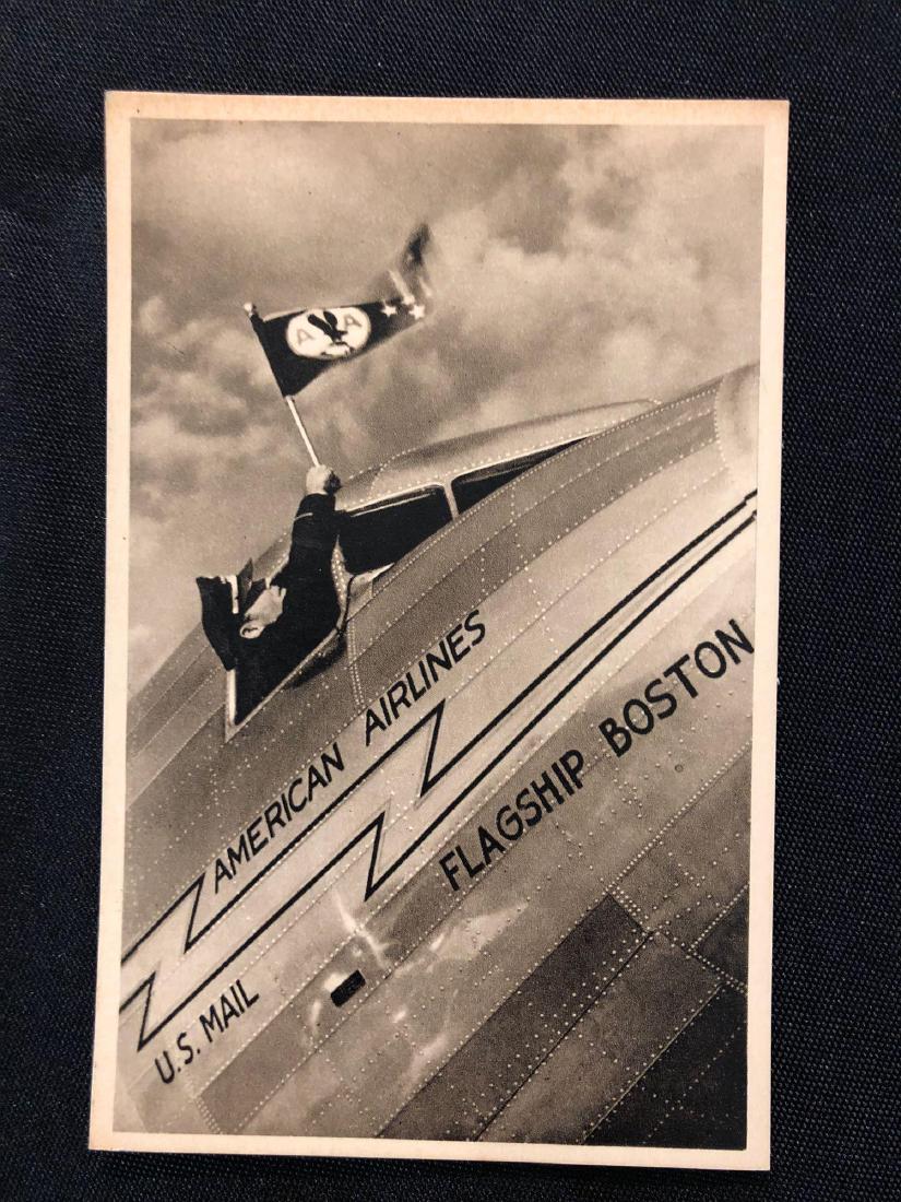 American Airlines Flagship Boston Postcard (1 of 3)