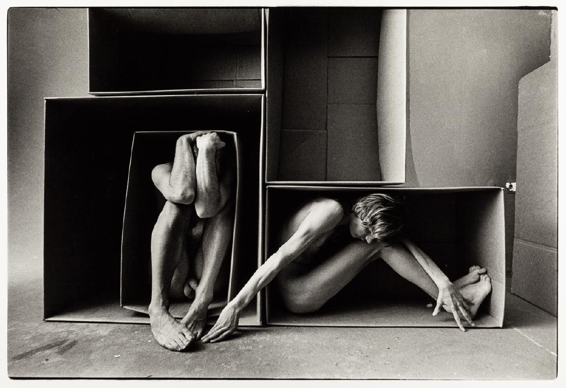 WILL McBRIDE (1931–2015): ‘der Angriff’ (Danny mit Will), Munich 1972 Gelatin silver print, printed in 1998 24,5 x 36 cm Signed, titled and annotated by the photographer in pencil on the reverse LITERATURE I, Will McBride,