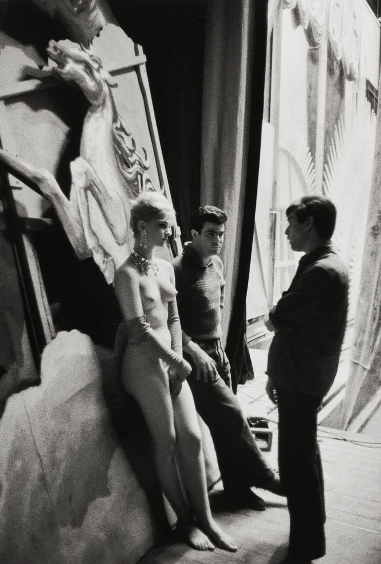 JEAN-PHILIPPE CHARBONNIER (1921–2004): JEAN-PHILIPPE CHARBONNIER (1921–2004) | ‘Behind Folies Bergère’, Paris 1960 | Gelatin silver print, printed in 2003 | Signed, titled and numbered by the photographer in pencil o