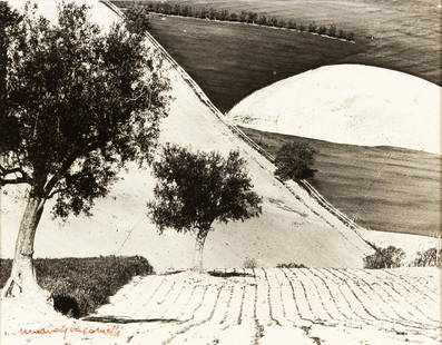 MARIO GIACOMELLI (1925–2000): MARIO GIACOMELLI (1925–2000) | ‘La grande luna’ (The big moon), Senigallia 1980 | Vintage silver print, RC paper, in original mount 42,8 x 46,8 cm, exellent condition From the