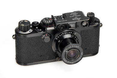 Leica IIIf Black Paint 'Swedish Army'