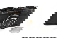 Canon VI-L Black Paint + Canon Lens 1.8/50mm