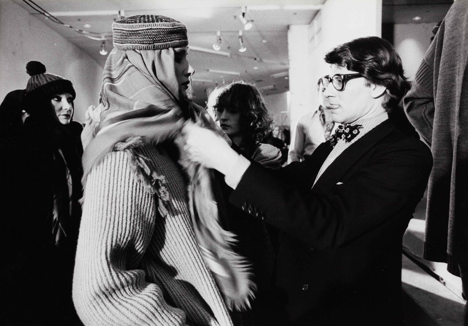 VOLKER HINZ (1947–2019) | Yves Saint Laurent, Paris Fashion Presentation Autumn, 1977 (1 of 1)