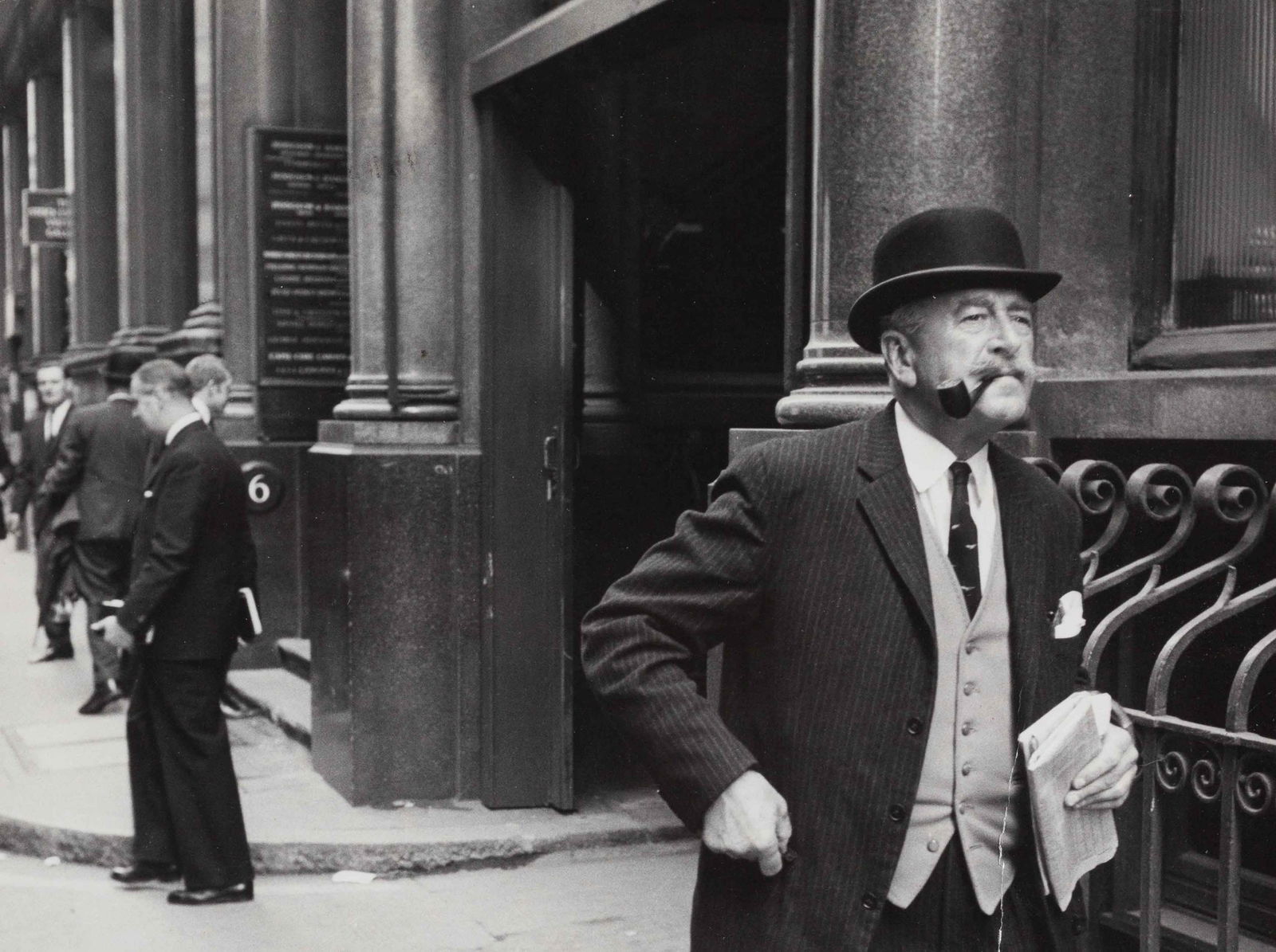 MAX SCHELER (1928–2003) | England, London, 1963: Vintage print, 14 x 18 cm, stamped