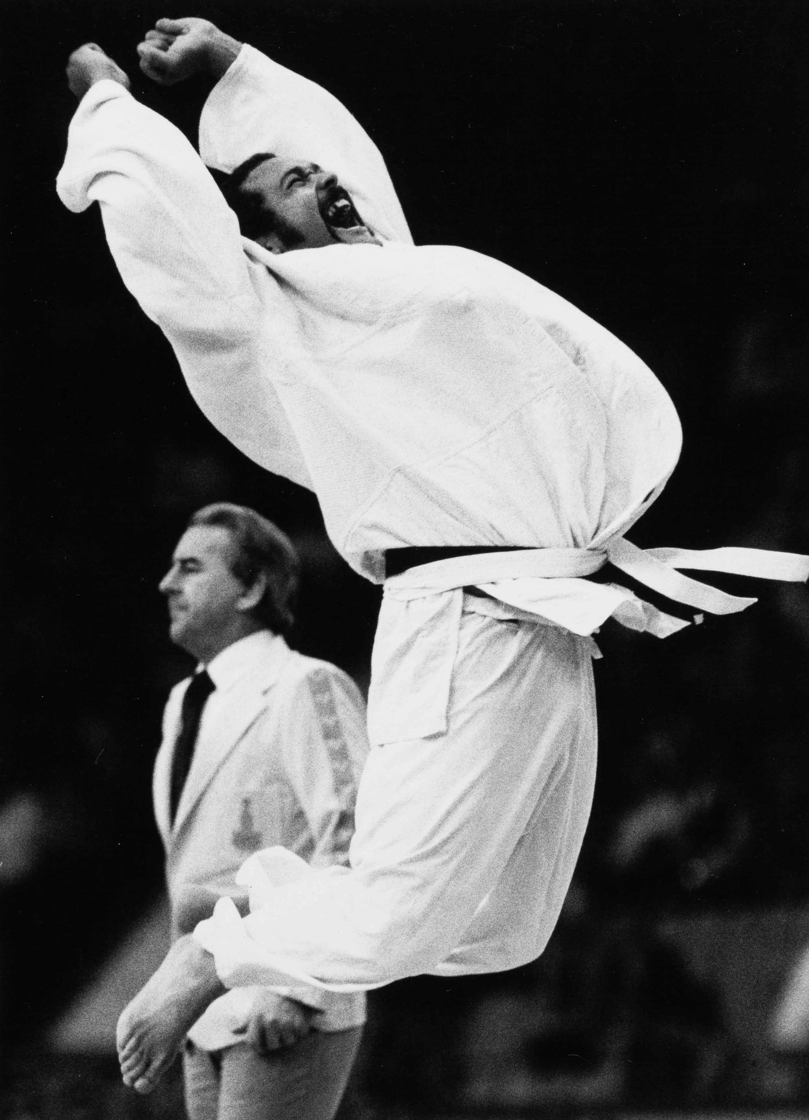 MULDER | Olympia Moscow, Judo, 1980: Vintage print, 17 x 24 cm, stamped