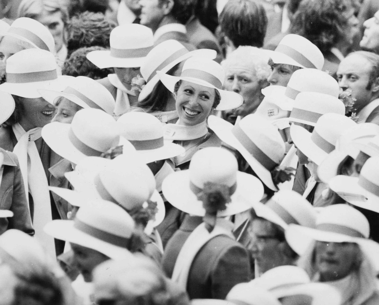 ASSOCIATED NEWSPAPERS | Princess Anne, Montreal Olympics, 1976: Vintage print, 21 x 25 cm, stamped
