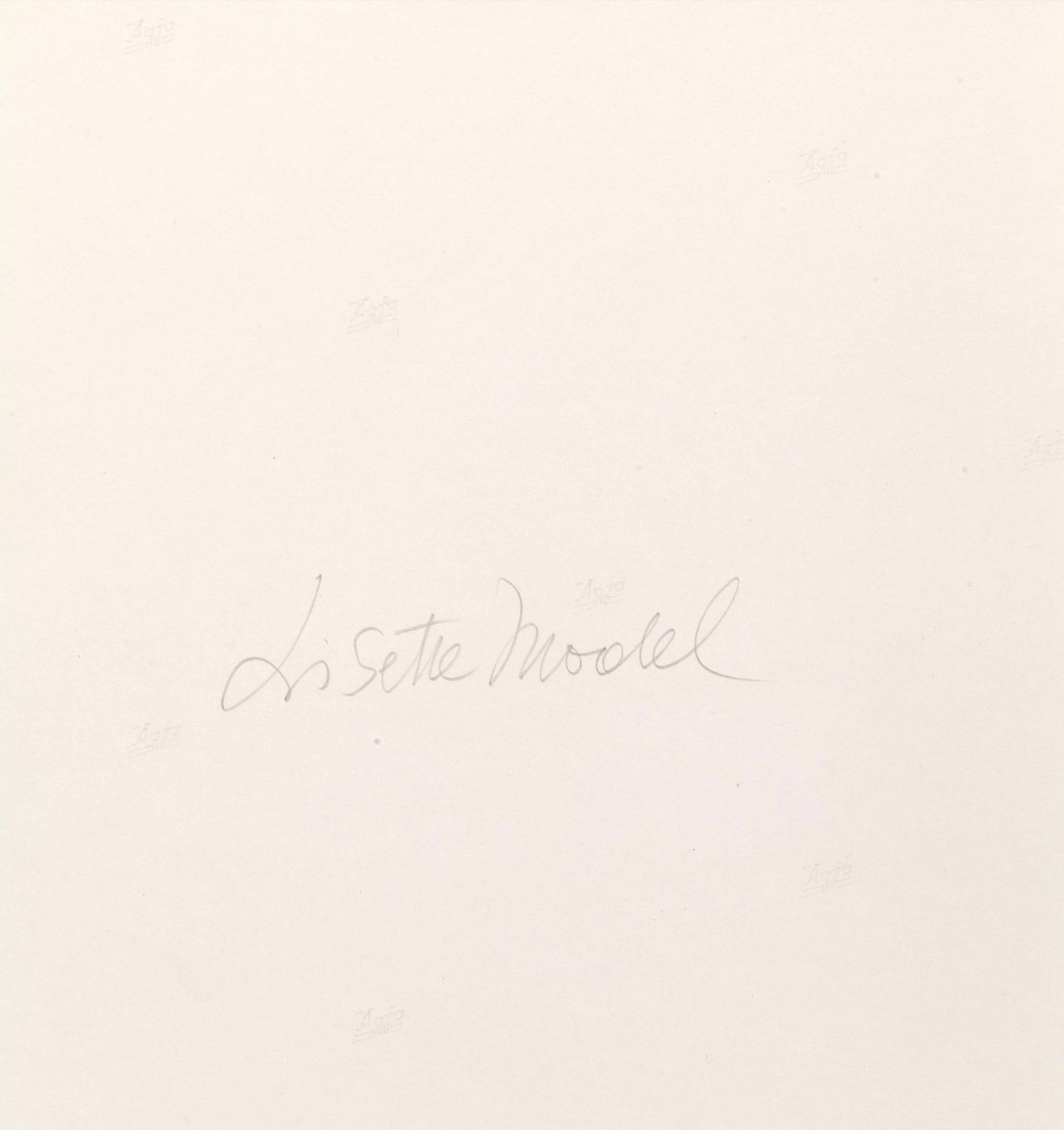 LISETTE MODEL (1901–1983)  - 3