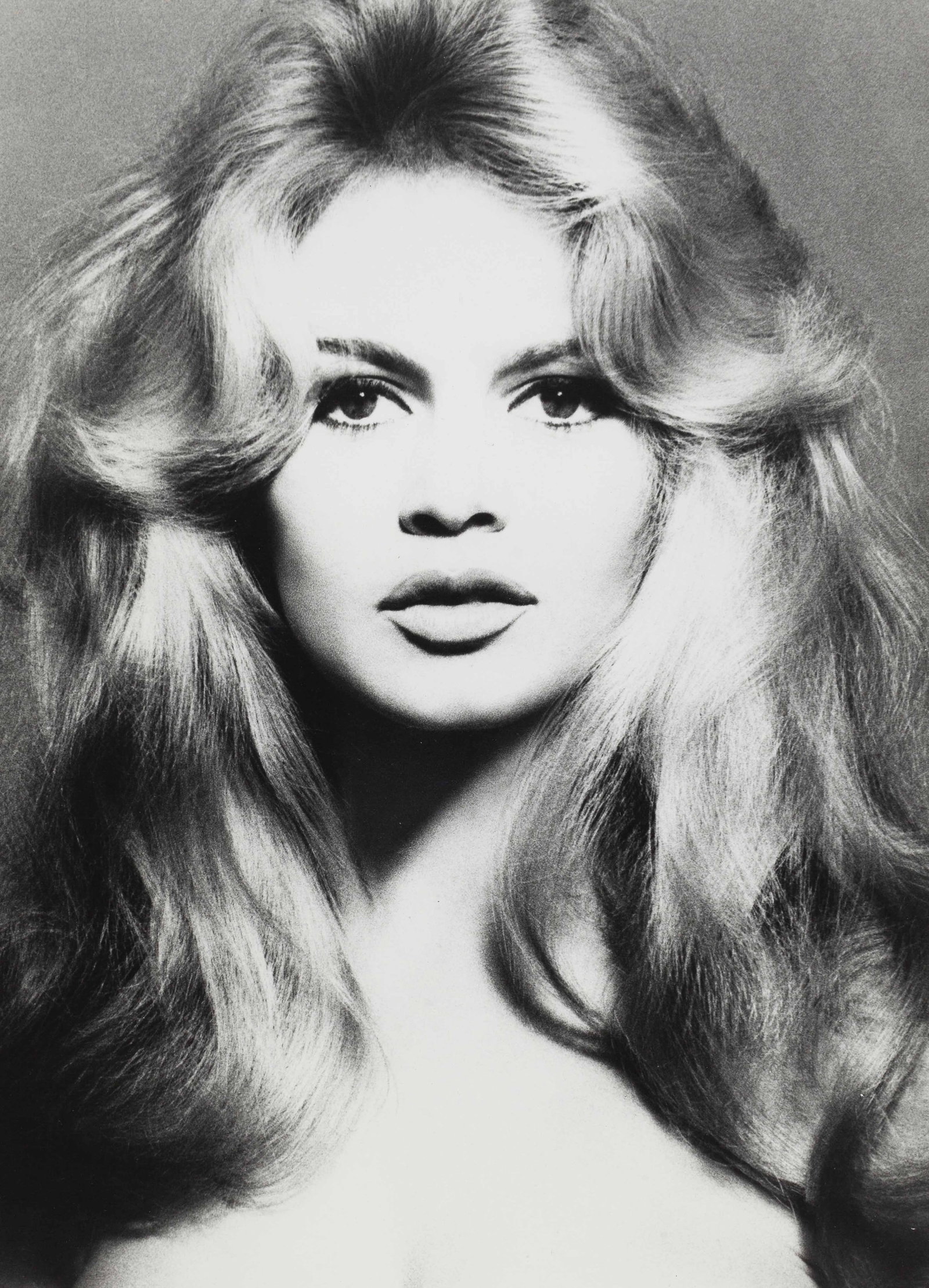 RICHARD AVEDON (1923–2004) : RICHARD AVEDON (1923–2004) | Brigitte Bardot, Hair by Alexandre', Paris 1959 Image size: 34.2 x 24.9 cm English Gelatin silver print, printed in the 1980s on double-weight semi-matte Agfa paper 