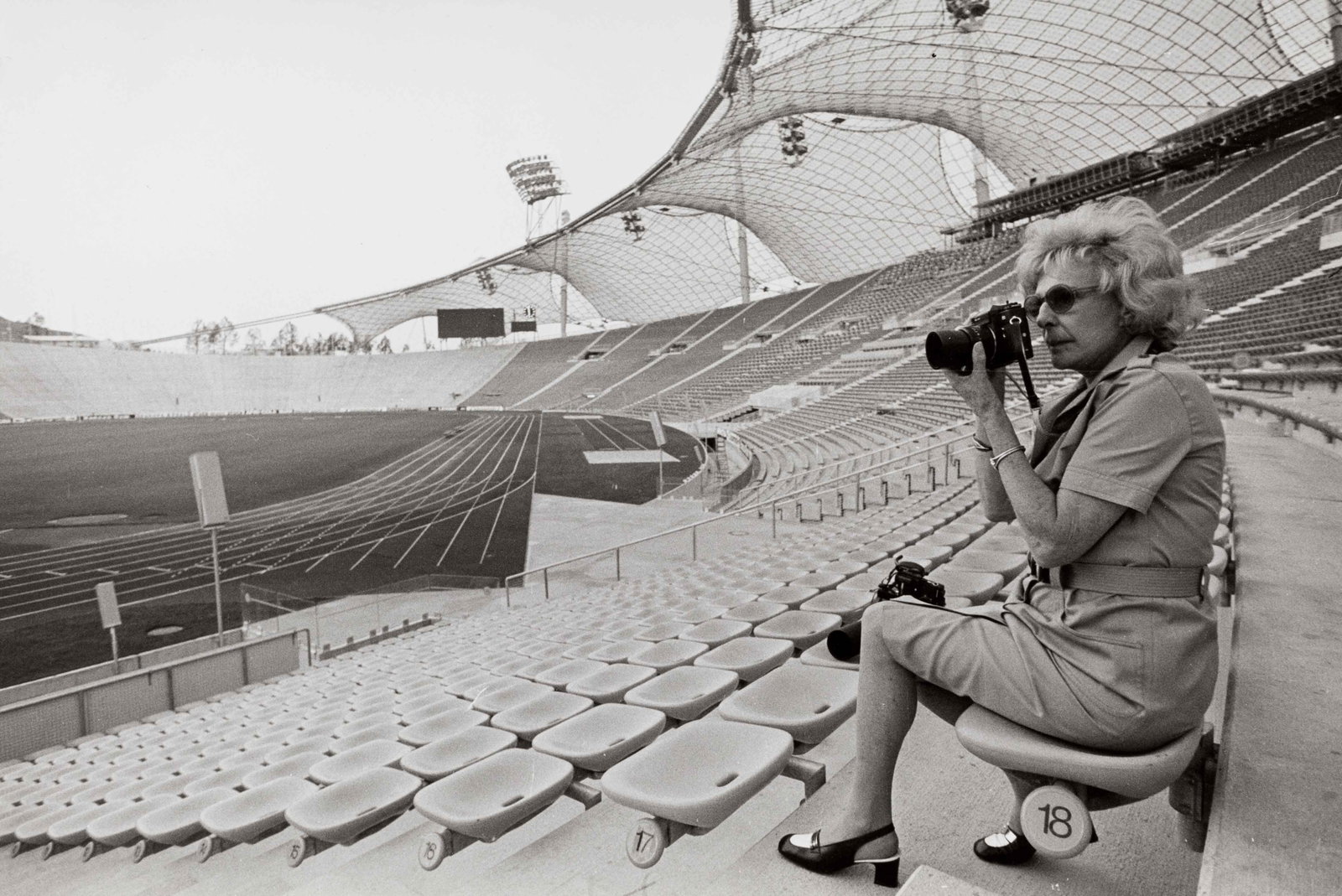 RICHARD JEANNELLE | Leni Riefenstahl at the 1972 Olympic Games, Munich, 1972 (1 of 1)