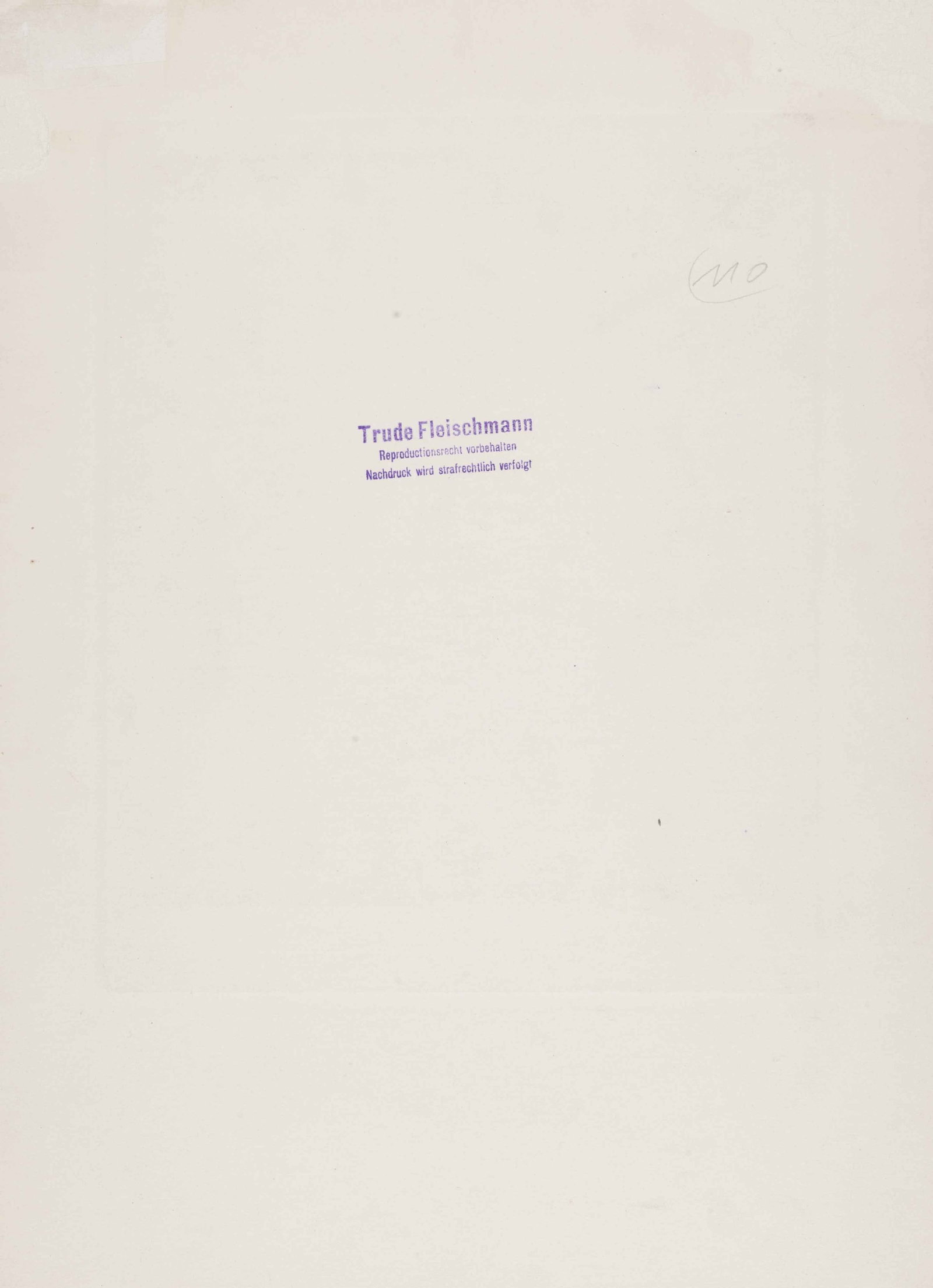 TRUDE FLEISCHMANN (1895–1990) - 3