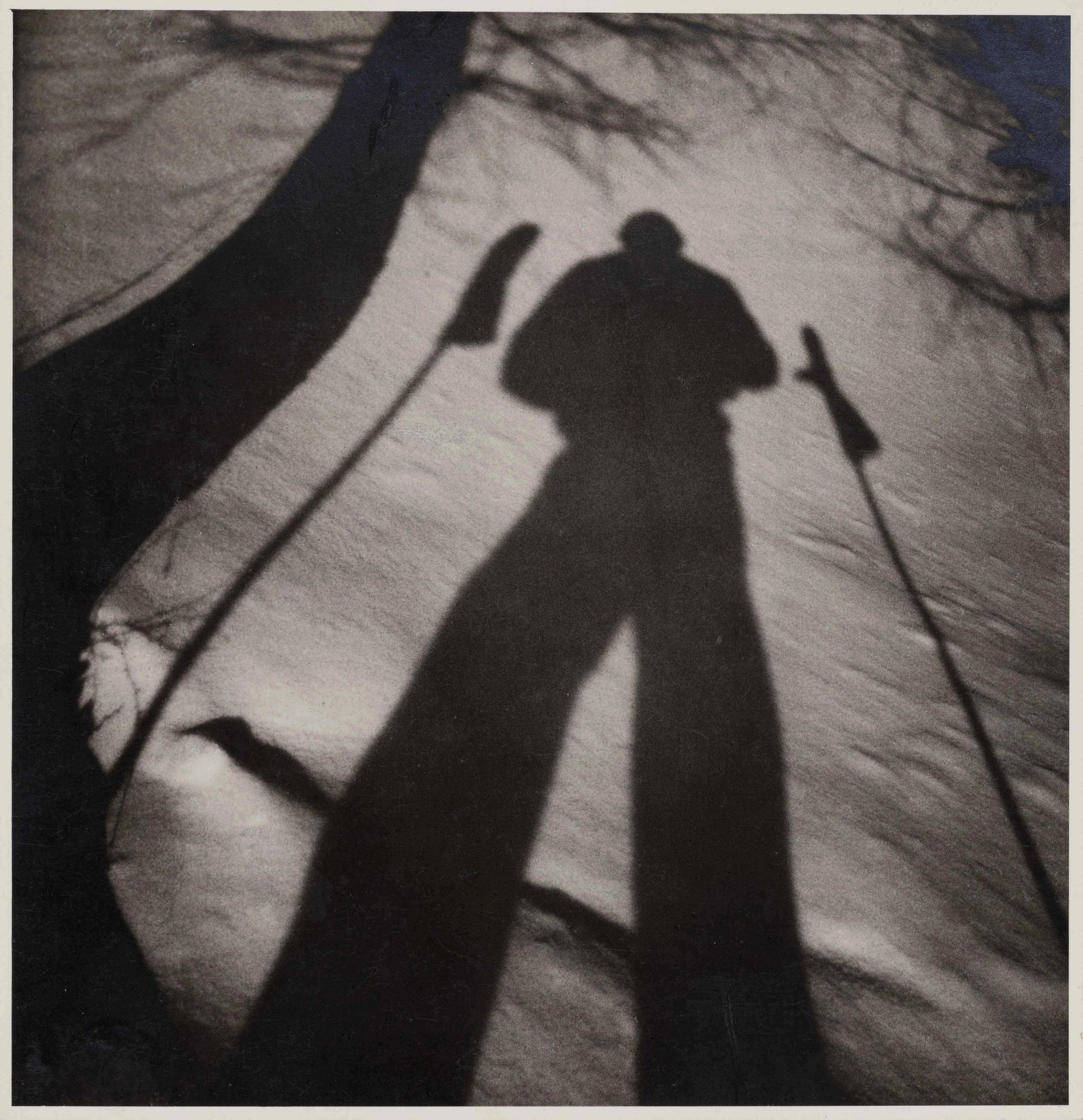 RUDOLF KOPPITZ (1884–1936): RUDOLF KOPPITZ (1884–1936) | 'Funny shadows', Austria 1930 Image Size: 17.4 x 16.8 cm English Vintage gelatin silver print 17.8 x 17.3 cm, in very good condition. Photographer's stamp, handwritt