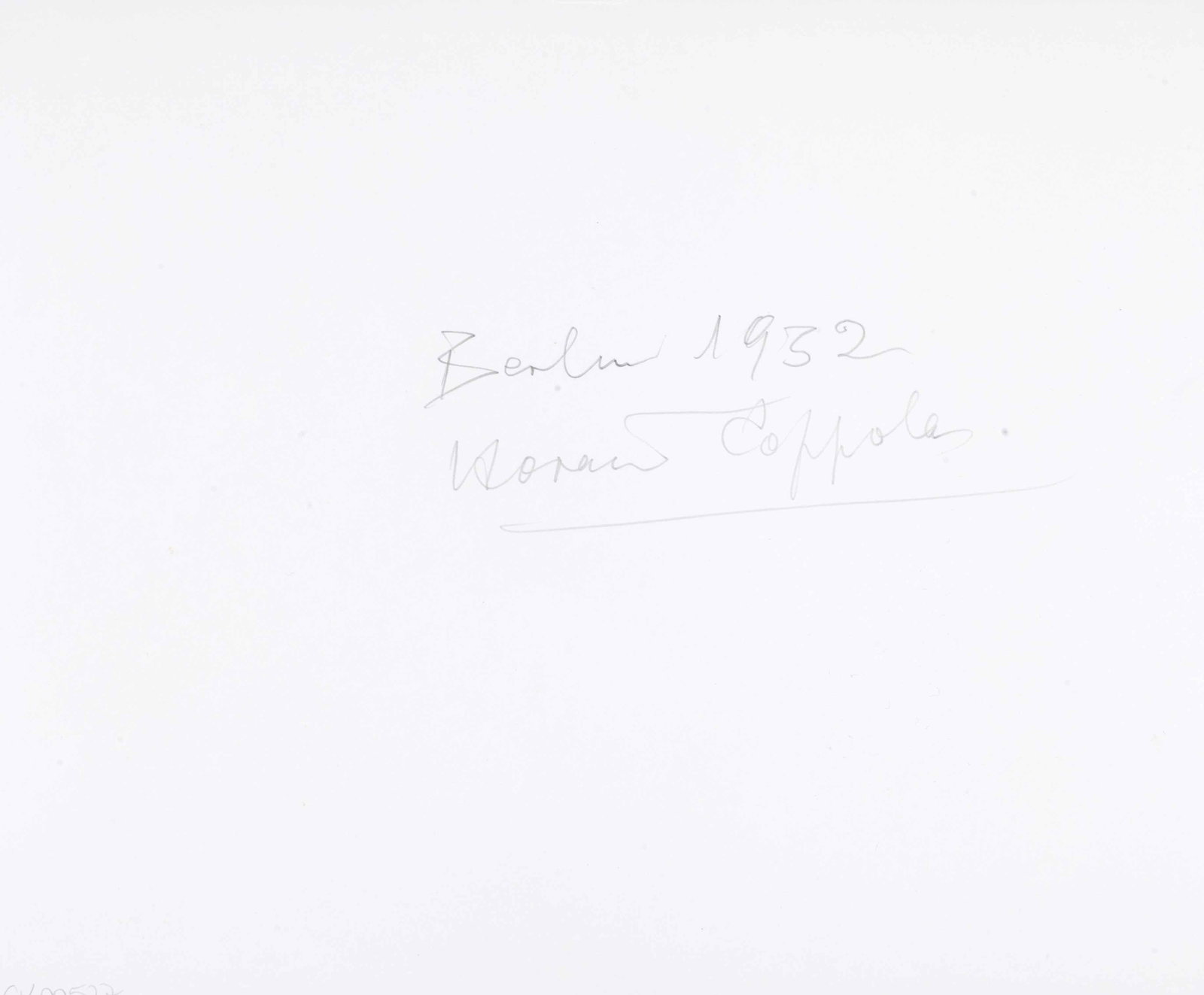 HORACIO COPPOLA (1906–2012) - 3