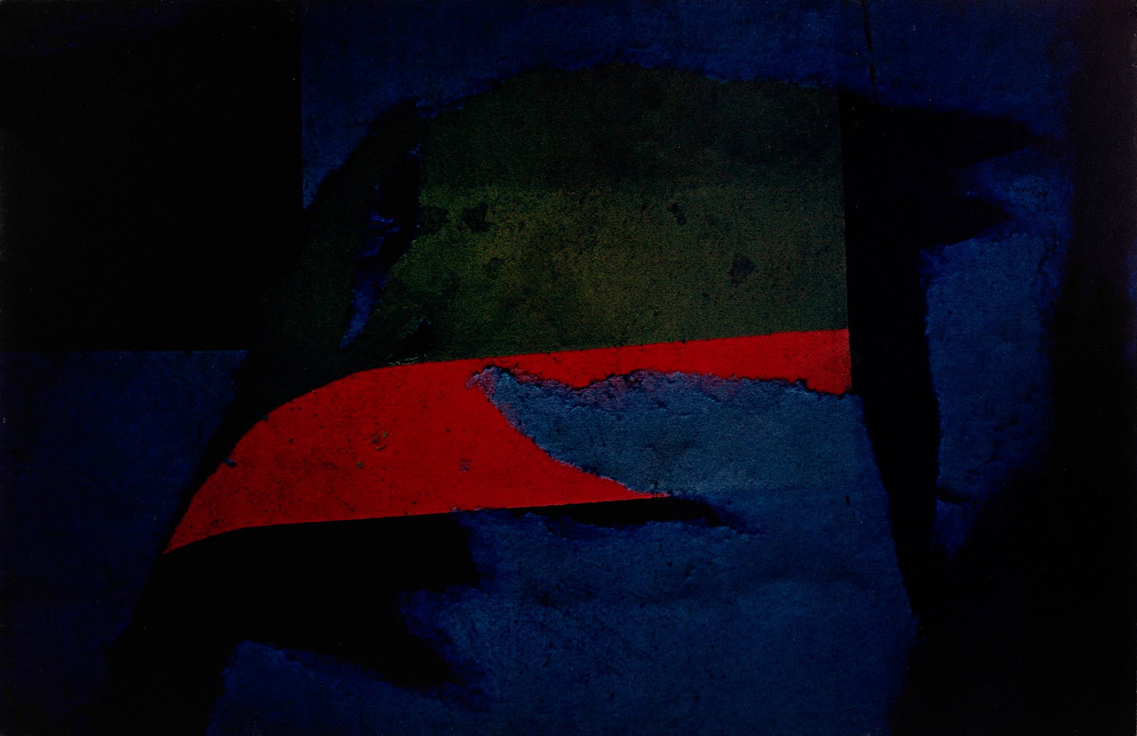 ERNST HAAS (1921–1986): ERNST HAAS (1921–1986) | Torn Poster, 1961 Image Size: 36.7 x 56.4 x 2.2 cm English Vintage dye transfer print, flush-mounted on a composite wood panel, in very good condition, with original