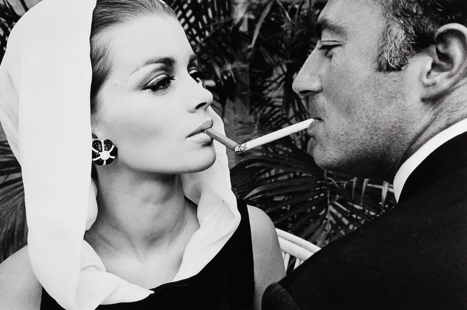 JEANLOUP SIEFF (1933–2000): JEANLOUP SIEFF (1933–2000) | Astrid Heeren for Harper's Bazaar, Palm Beach 1964 Image Size: 29.8 x 44.8 cm English Gelatin silver print, printed in the 1990s, c. 40 x 50 cm, in excellent
