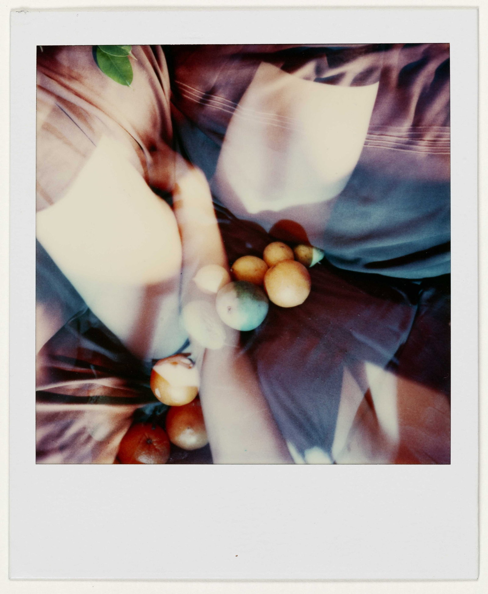 TOTO FRIMA (*1953): TOTO FRIMA (*1953) | Untitled, 1980 Image Size: 7.9 x 7.9 cm English Unique Polaroid SX-70 Time Zero, 10.8 x 8.8 cm, in excellent condition. Signed, dated and former Polaroid Coll. no. "80:1498:10"
