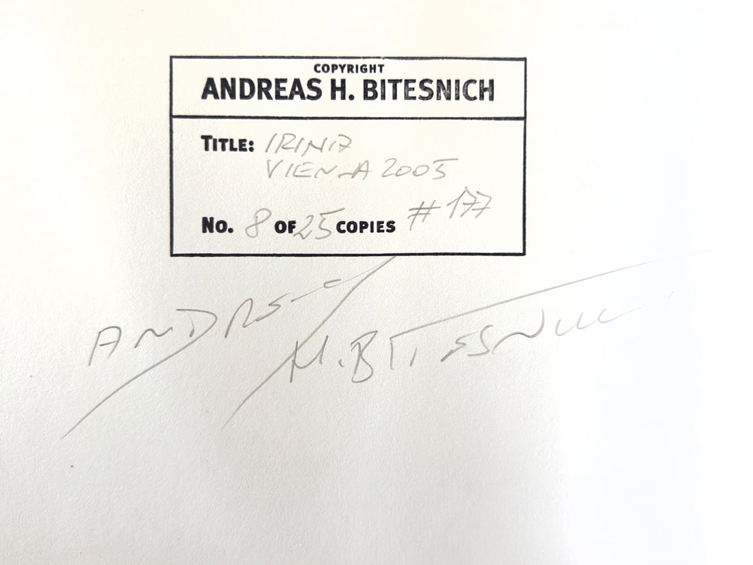 ANDREAS H. BITESNICH (*1964) - 2