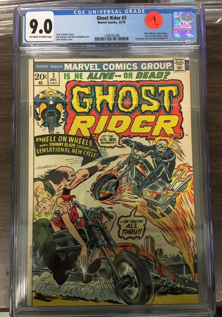 Ghost Rider #3 CGC 9.0 - Continued from Marvel (1 of 1)