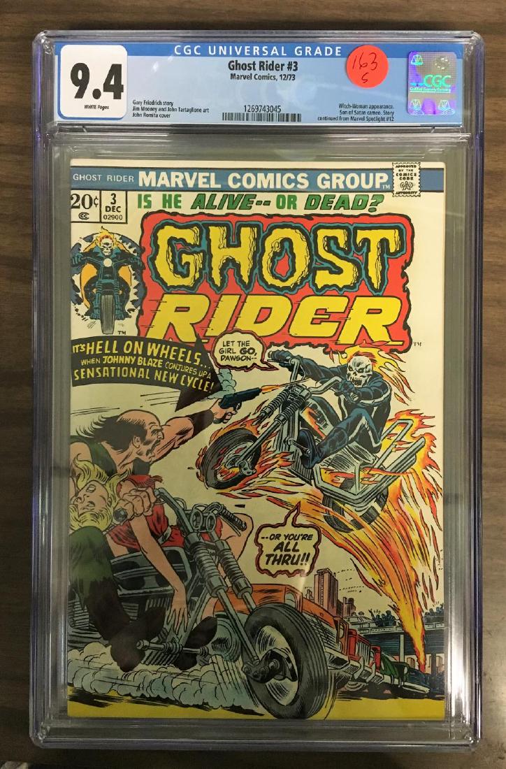 Ghost Rider #3 CGC 9.4 w/ WHITE Pages! (1 of 1)