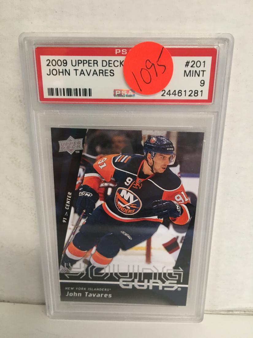 2009 Upper Deck Young Guns JOHN TAVERES Rookie card -: SUPER HOT Rookie card in MINT PSA 9!