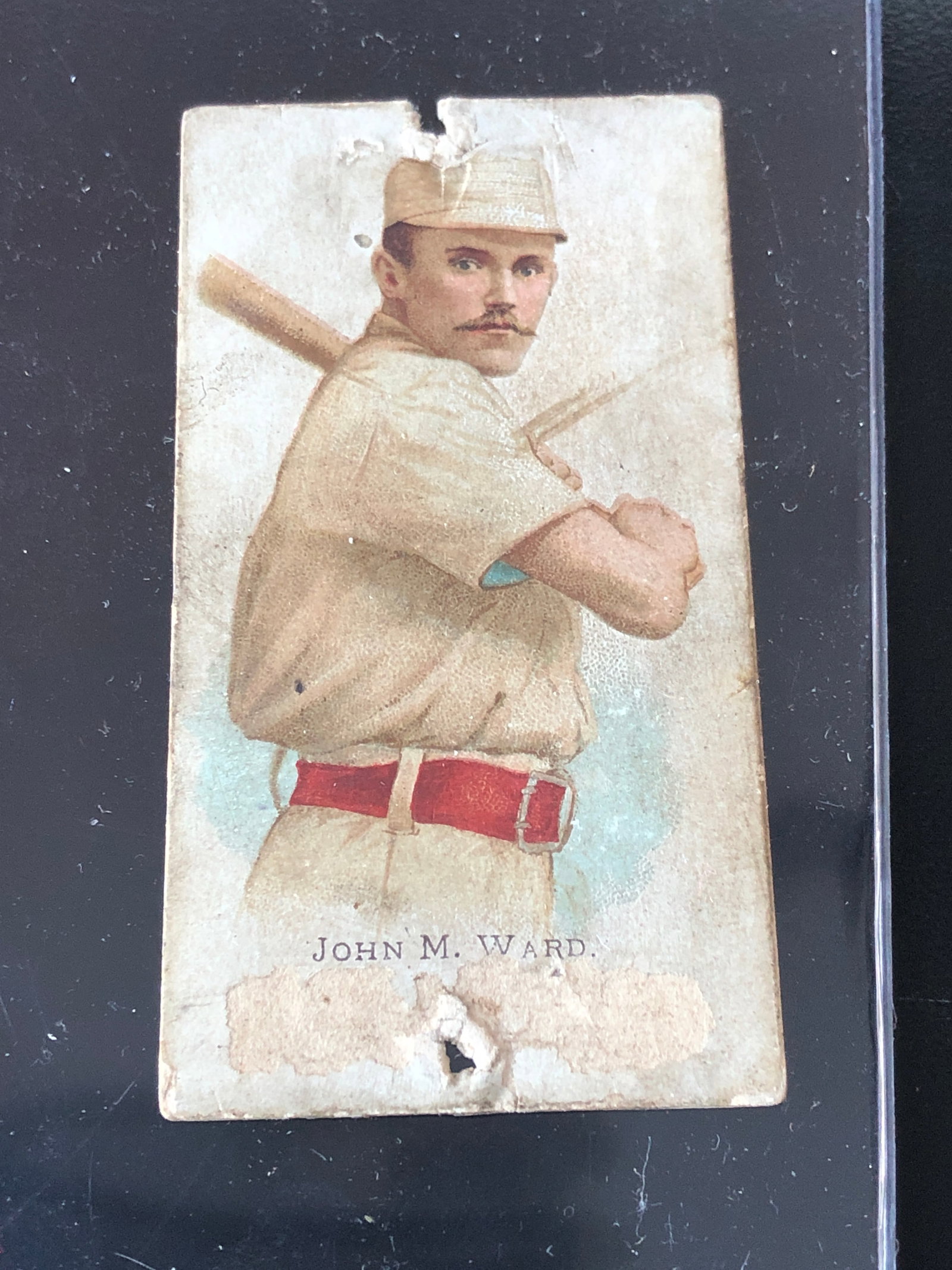 1887 Allen & Ginter N28 John M. Ward: Very Rare!