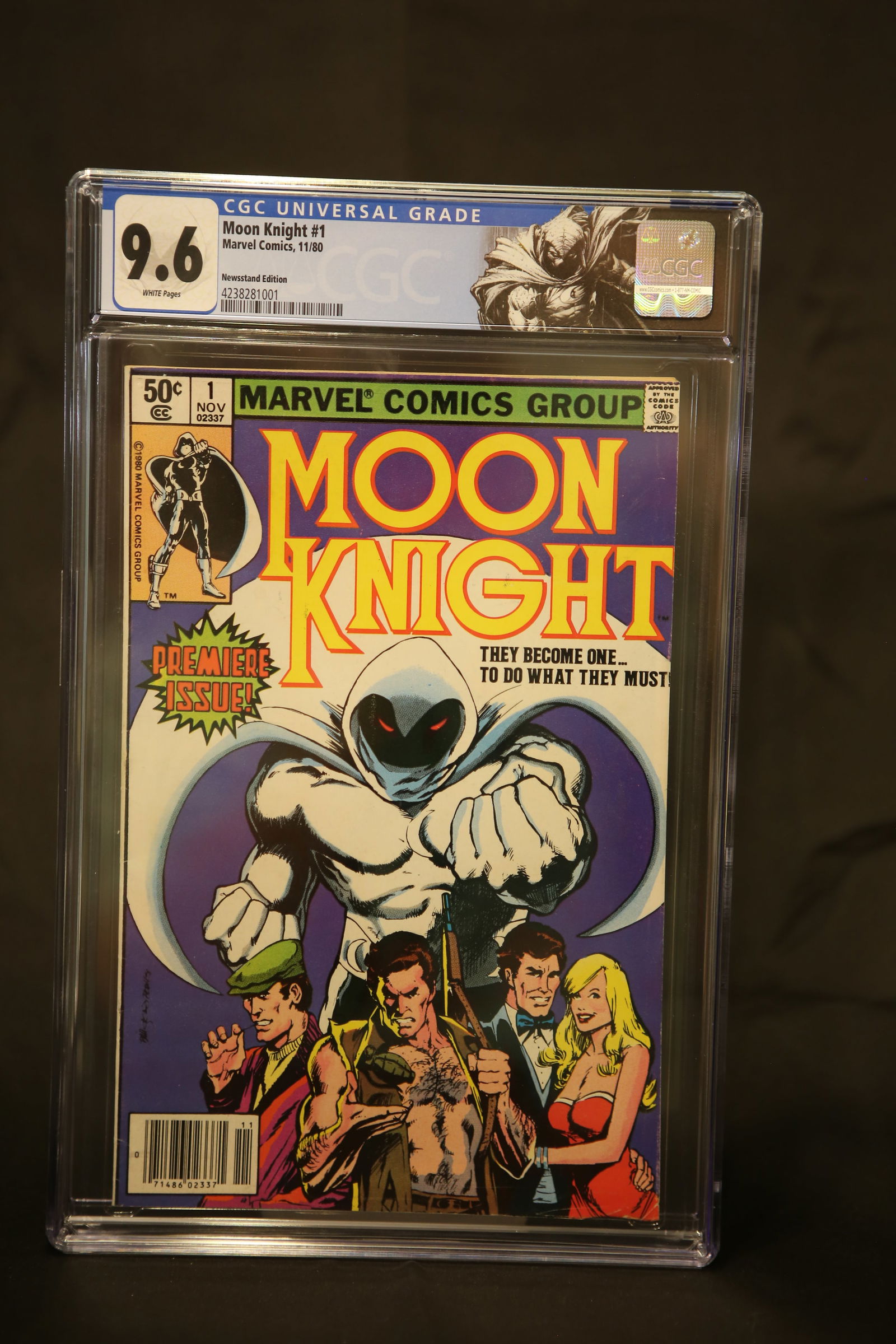 Moon Knight #1 Marvel Comics 11/80 CGC 9.6 (1 of 2)