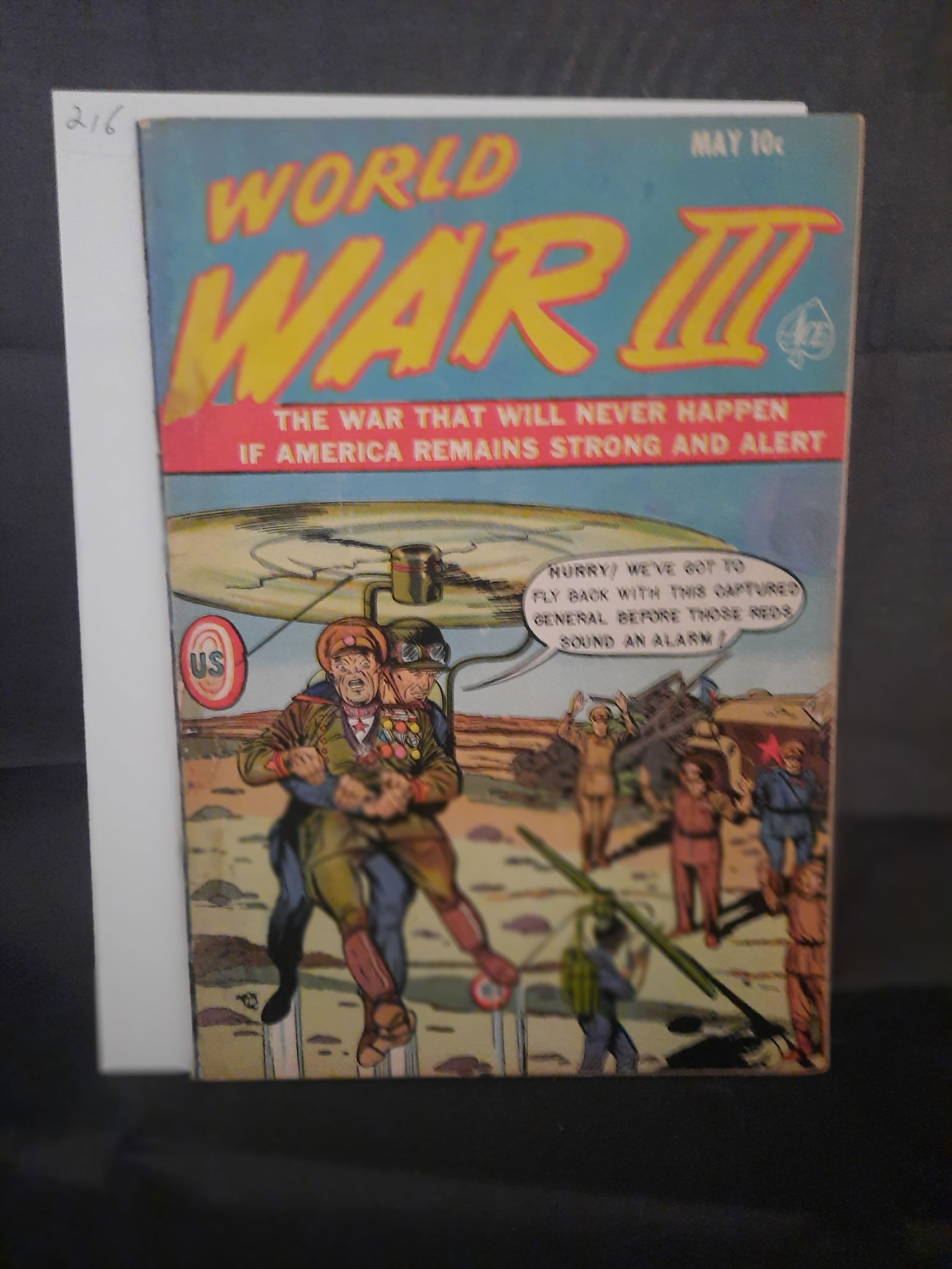 World War 3 #2, 1953, Golden Age, Hot war cover (1 of 2)