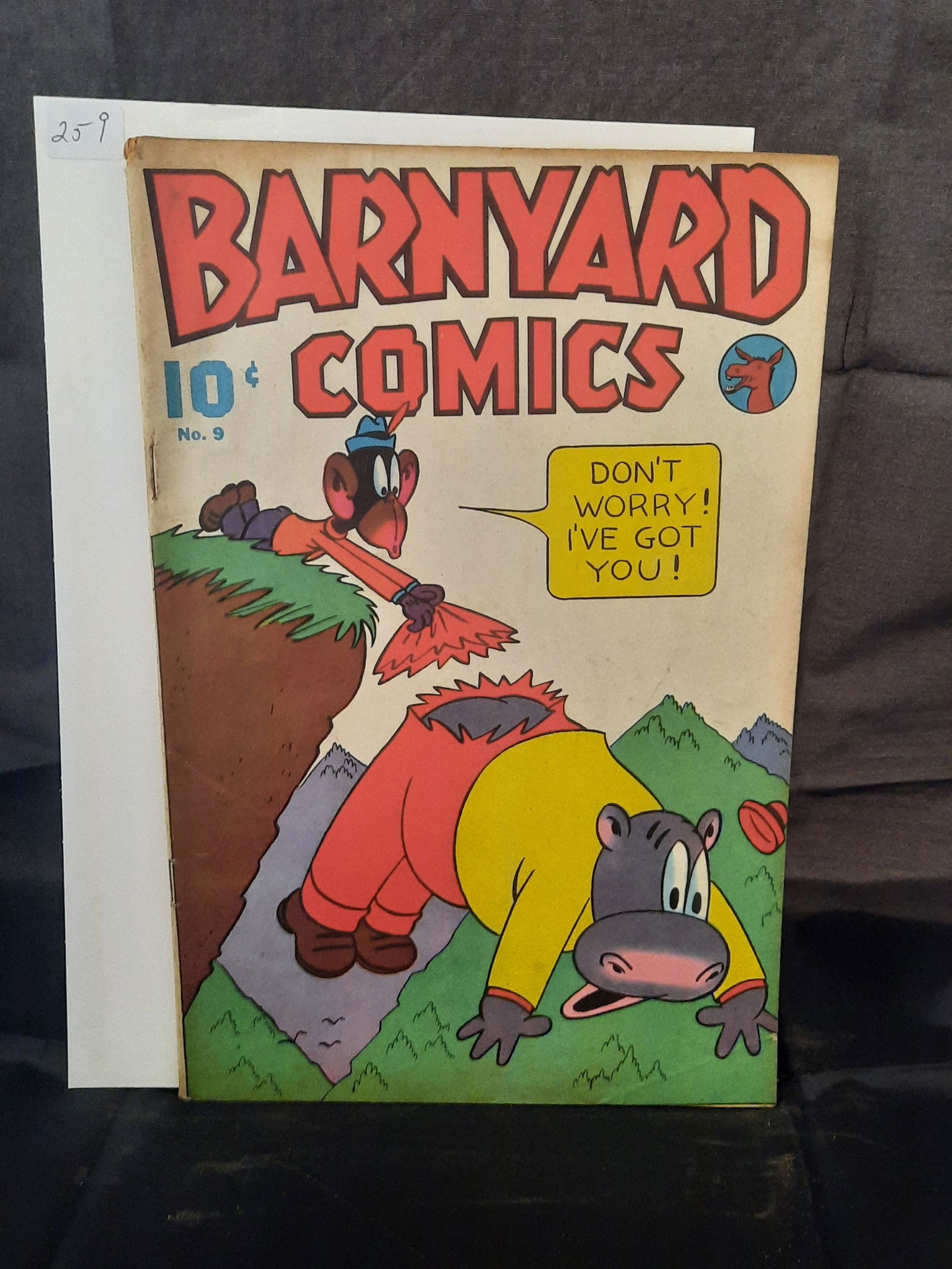 Barnyard Comics #9, 1946, Golden Age, contraversal cover, 10 cent. (1 of 2)