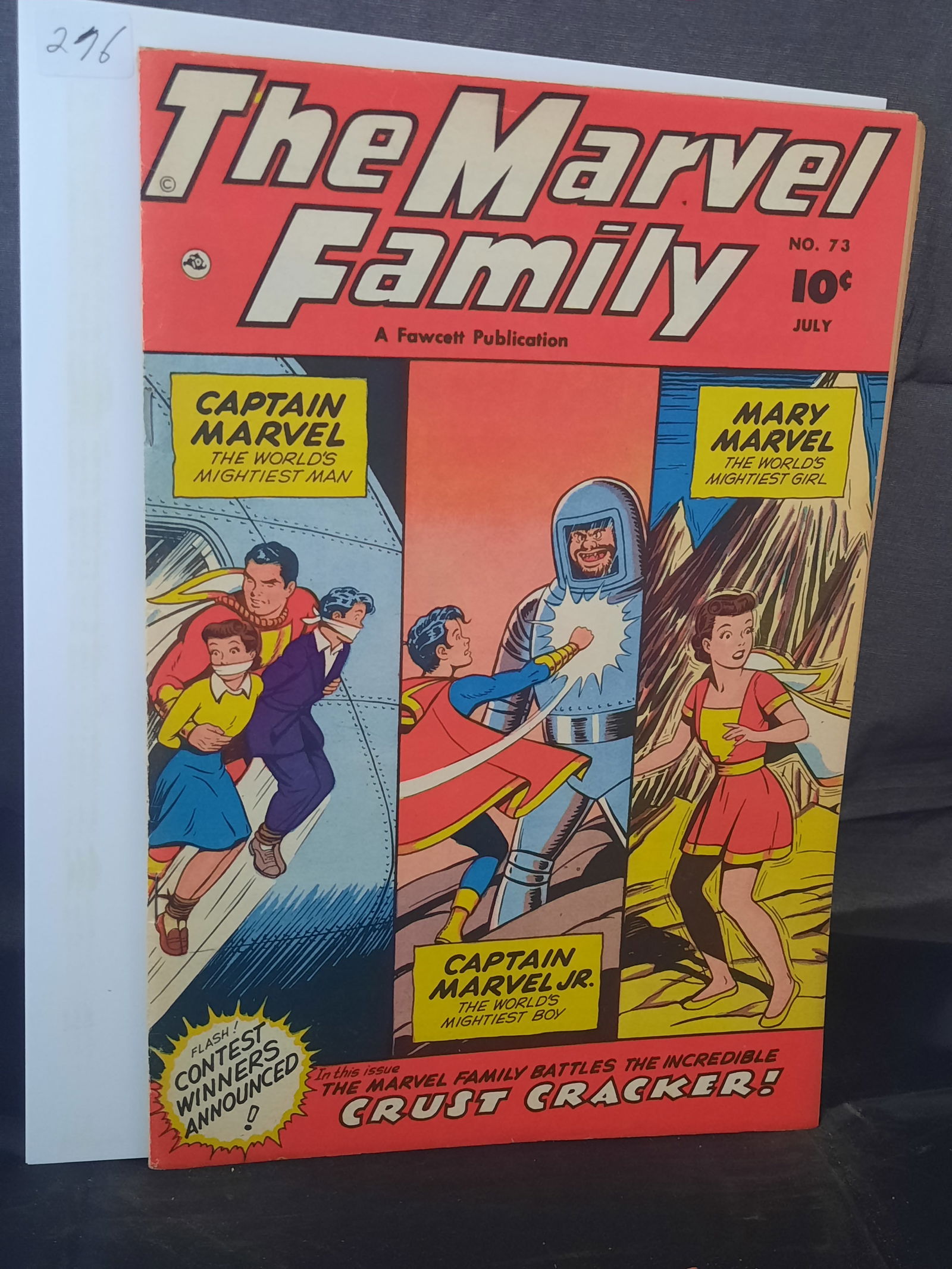 The Marvel Family #73, 1952,  golden age, "The Crust Cracker" (1 of 2)