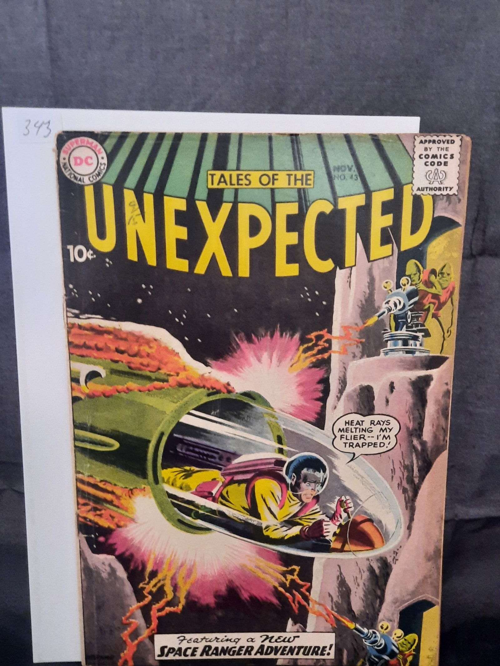 Tales of the Unexpected #43, 1959, 1st Space Ranger (1 of 2)