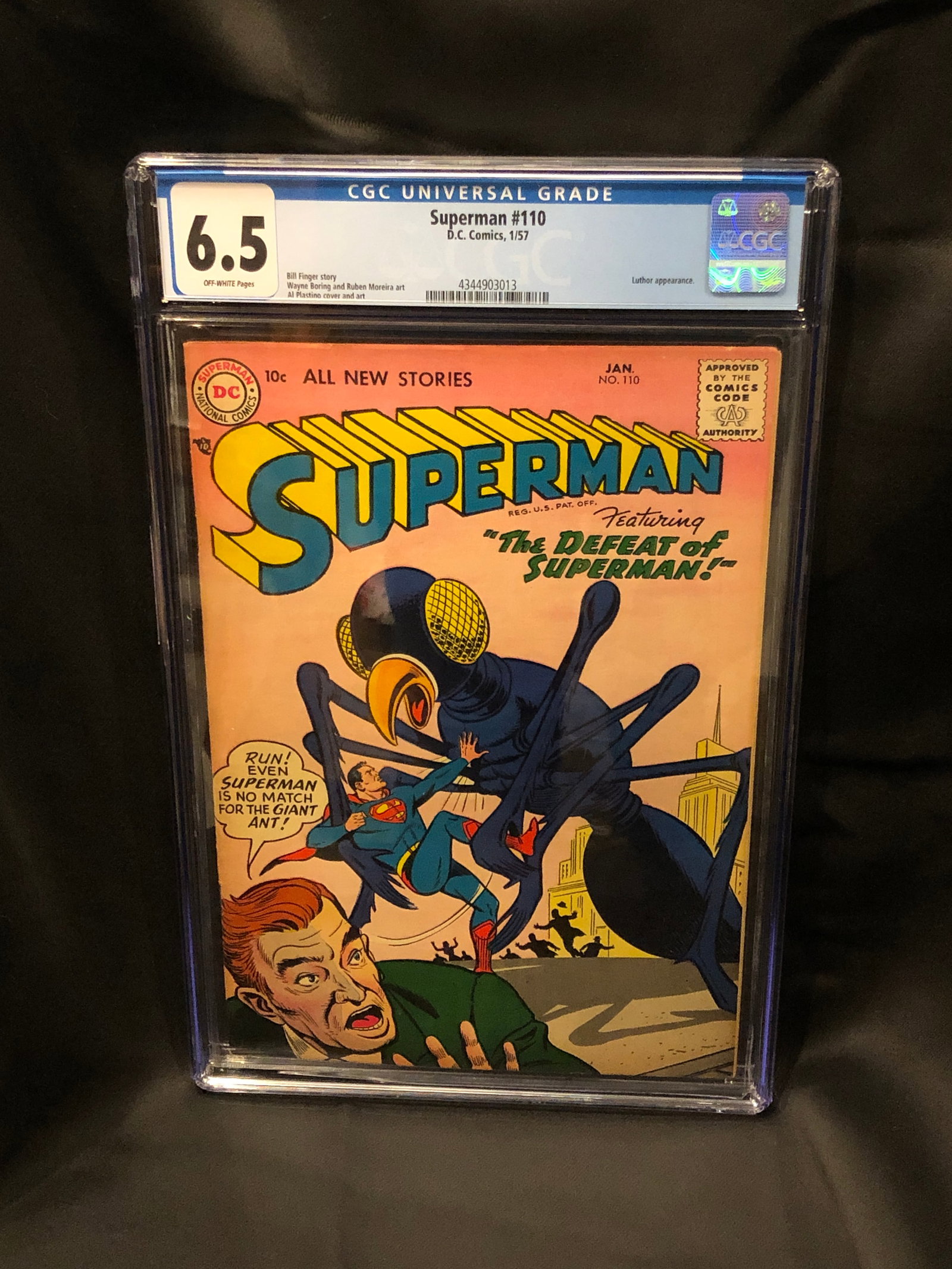 Superman #110 DC Comics 1/57 CGC 6.5 (1 of 2)